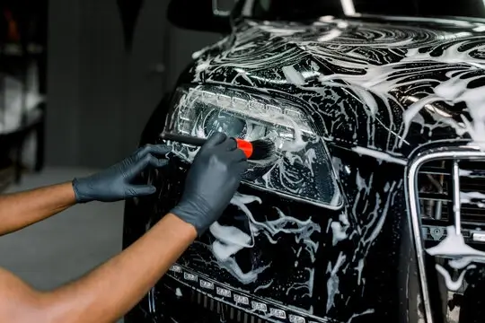 Exterior car wash service